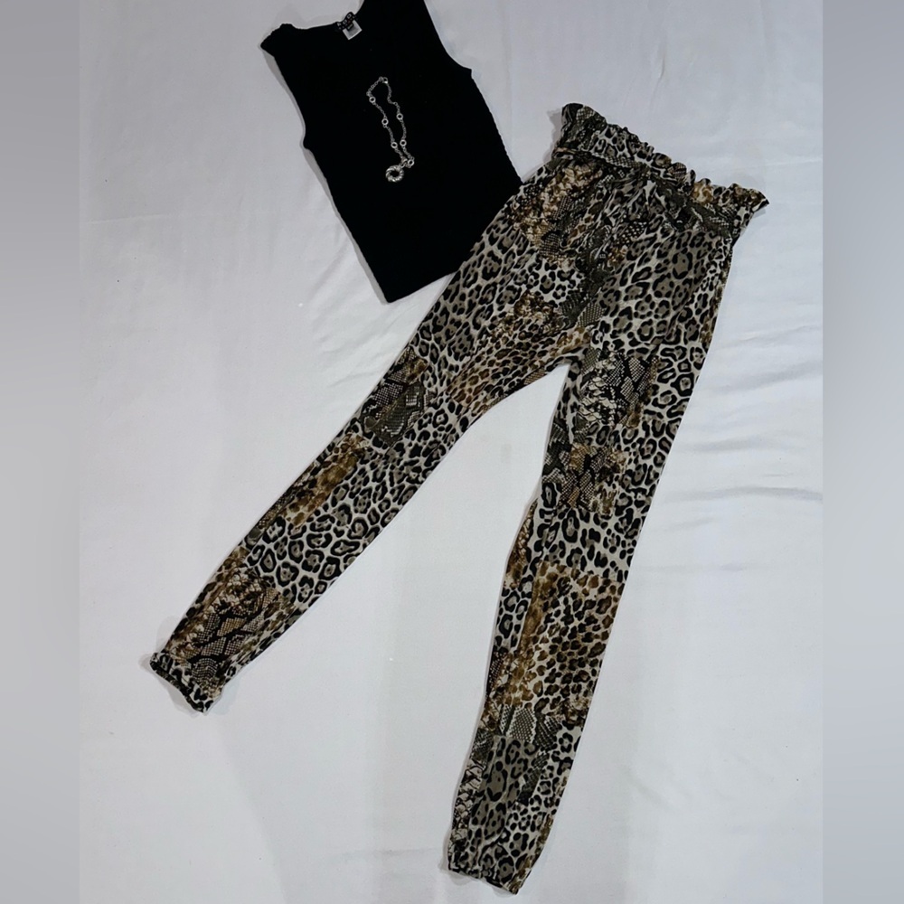 Fashion Nova Leopard Print Pants